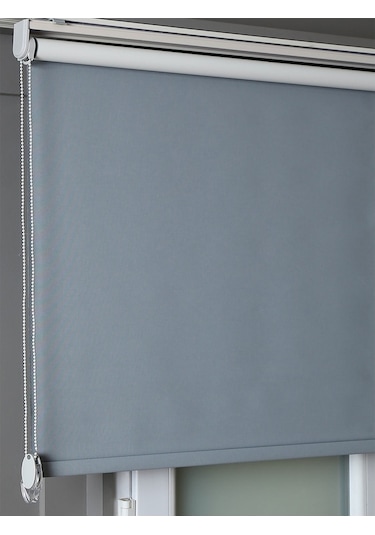 Karartma Blackout Gri Kalın Kaliteli Stor Perde