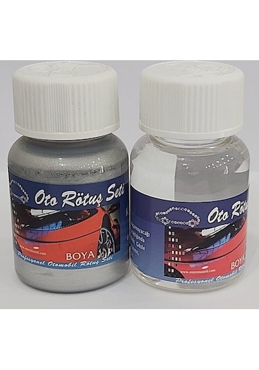 Mitsubishi Kod:a50 Aytaşı Gümüş Gri Full Boyası Seti 100 Ml