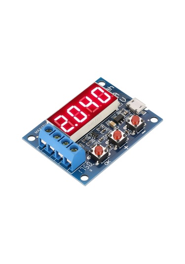 Lemestar 1.2-12v Pil Kapasite Test Cihazı, Dış Yükle Discharge Tipi, 18650 Destekli, Gerçek Zamanlı Voltaj-akım Gösterimi, Mikro Usb Beslemeli Ana Kart + 2 Adet 5w7.5r Direnc