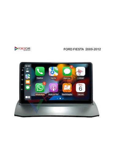 FORD FİESTA 2013_2016  ANDROİD MULTİMEDYA 2_32 KABLOSUZ CARPLAY
