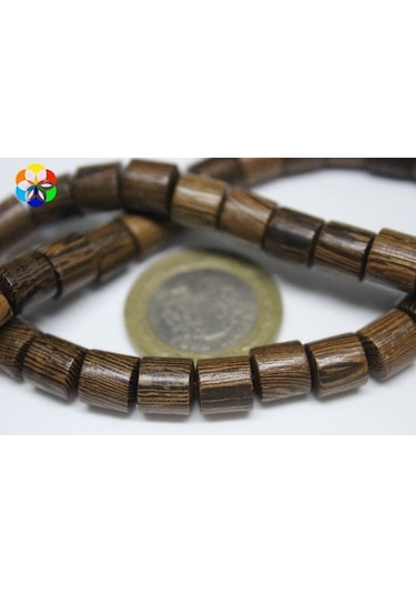 Venge Ağacı Silindir YARIM Dizi 8mm (18cm uzunluğundadır)