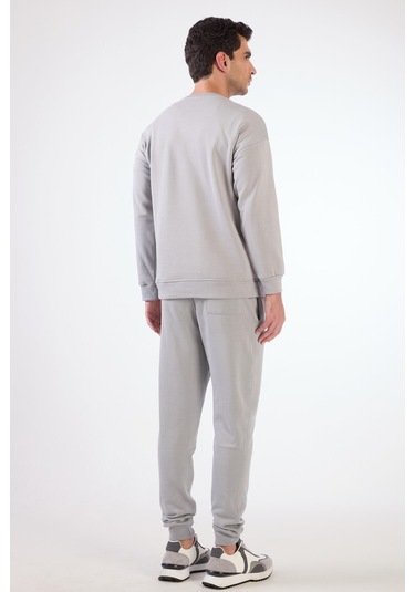 Dufy Gri Erkek Sweatshırt - Regular Fit Gri