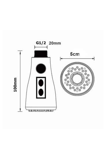 Karizma Lüx Endüstriyel Spiralli Mutfak Evye Bataryası El Duşu 3f
