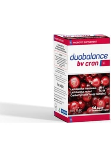 Duobalance Bv Cran 14 Kapsül