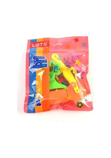Let's Oyun Hamuru Kalıpları 10 Parça