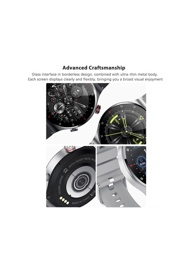 Tenfowee 1.28" Ips Ekran Ip67 Su Geçirmez Silikon Akıllı Saat (İthalatçı Garantili)