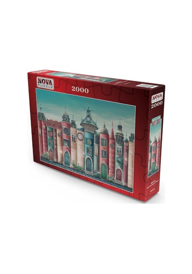 Nova Puzzle - 2000 Parça Puzzle - Sihirli Kitaplar Ülkesi