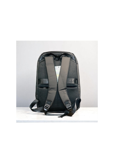 Laptop Gözlü Ve Körüklü İnce Tasarım Sırt Çantası Baggaj S24129 Gri