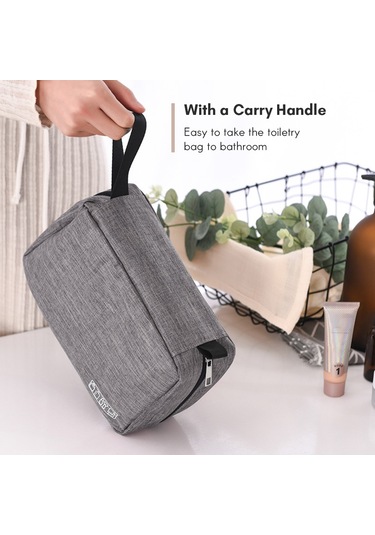 Asılı Kanca Ile Taşınabilir Tuvalet Çantası Tuvalet Lacivert Diğer