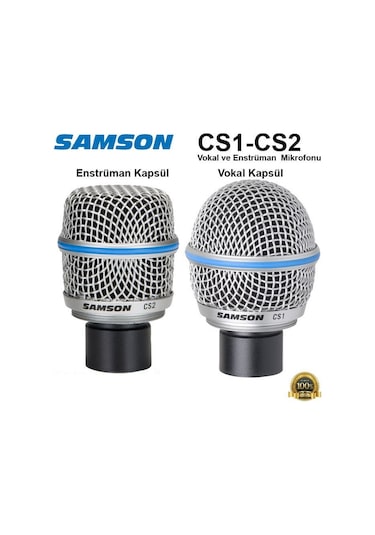 Samson Cs1/cs2 Vokal ve Enstrüman Mikrofonu