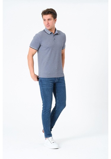 Erkek Basic Tişört Polo Yaka T-shirt 410
