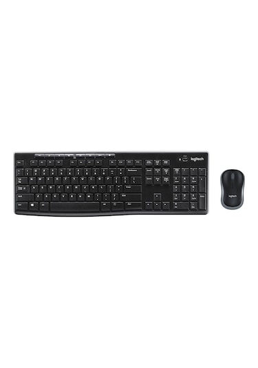 Logitech MK270 Kablosuz İngilizce Q Klavye Mouse Set