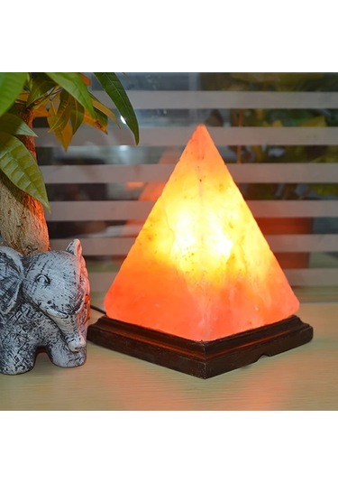 Besthome1 8 Renk Değiştiren Himalaya Tuz Lambası Ofis Dekoru Aydınlatma 1 Adet