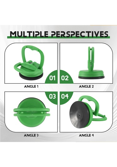 2 Adet Dent Çektirme Kaporta Onarım Paneli Ekran Açma Aleti, Yeşil Yeşil