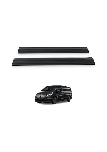Mercedes V Class Ferrous Kapı Eşiği Plastiği 2 Parça 2019 Ve Üstü
