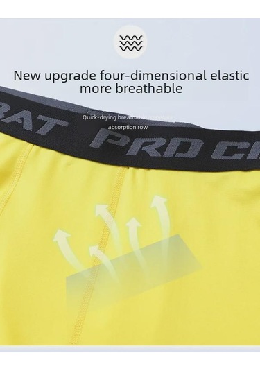 Hızlı Kuruyan Yüksek Elastik Kısa Spor Taytı, 9 Renkte Mevcuttur, Fitness, Açık Hava Antrenmanı Ve Basketbol İçin İdealdir, Ter Emici Tasarım. Sarı Hızlı Kuruyan Yüksek Elastik Kısa Spor Taytı, 9 Renkte Mevcuttur, Fitness, Açık Hava Antrenmanı Ve Basketbol İçin İdealdir, Ter Emici Tasarım. Sarı