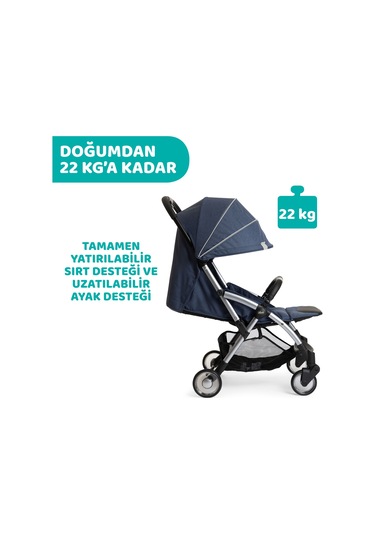 Chicco Goody Plus Stroller Indıgo 05079877510000