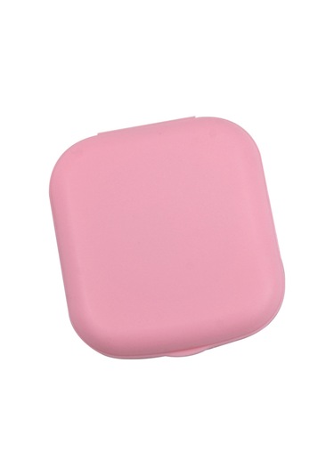 Mufunye Kontakt Lens Kutusu, Sevimli Ve Kompakt, Taşıması Kolay, Pembe