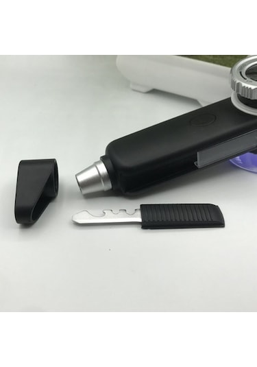 Th-8019 30x Ayarlanabilir Çoklu Işıklı Usb Şarjlı El Büyüteci