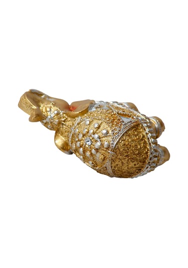 Lüks Motif İşlemeli Feng Shui 7 Li Şans Bereket Fil Heykeli Biblo Seti Ev Ofis Yeni Yıl Hediyesi 1 Karışık Çok Renkli