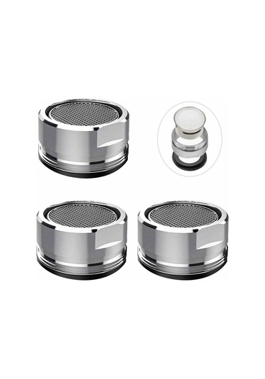 Adet M24 Havalandırma Nozulu, Erkek Dişli Musluk Filtresi Musluklar İçin Havalandırma Nozulu