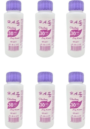 H.A.S Oksidan Peroksit 30 Volüm %9 60 Ml X 6 (476726825)