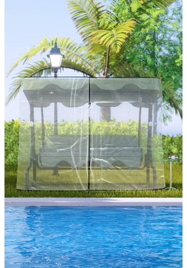 Yektahome Şeria Salıncak Koruma Örtüsü Şefaf Yağmurluk 230 Cm (477349171) Şeffaf