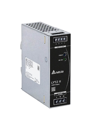 Delta 240w 24vdc 10a Ray Tipi Güç Kaynağı Drl-24v240w1en