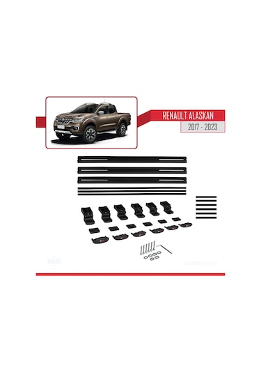 Renault Alaskan 2017-2023 Arası İle Uyumlu Basıc Model Ara Atkı T