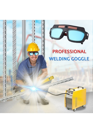 Güneş Enerjisi Otomatik Kararan Kaynak Güvenlik Gözlükleri Anti Uv Kaynak Profesyonel Gözlükler Gözleri Korur