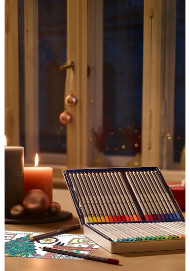 Faber-Castell Goldfaber Aqua Boya Kalemi 48 Renk, Suda Çözünebilir, Yüksek Pigmentli, Yumuşak ve Canlı Renkler