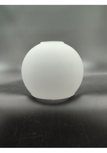Küçük Avize Camı.beyaz Çap:10.00cm-duy Yuvası:3.00cm E.14 Mat - Süt Beyaz