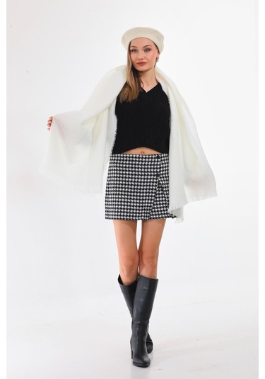 Keçe Ressam Atkı 2.li Set Ekru