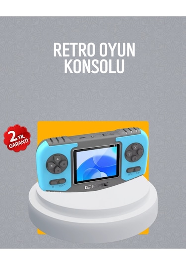 Ceylan Adam Mini Arcade Oyun Konsolu Hafif Taşınabilir Çocuk k