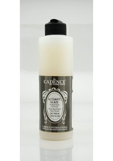 Cadence Ultimate Glaze Parlak Kalın Sır Vernik 250 ML