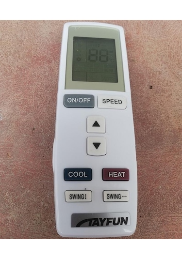 Tayfun Baymak Uyumlu Elegant Plus Uv 12 Klima Kumandası