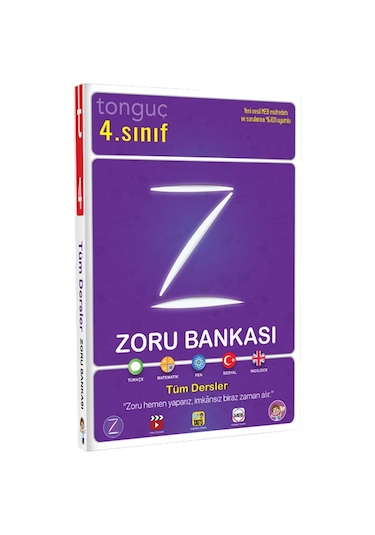 Tonguç 4. Sınıf Tüm Dersler Zoru Bankası Tonguç N11.290