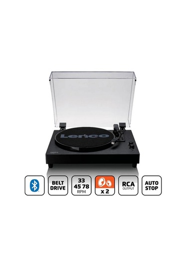 Lenco Ls-60bk Siyah Dahili Hoparlörlü Pikap-ls-60bk