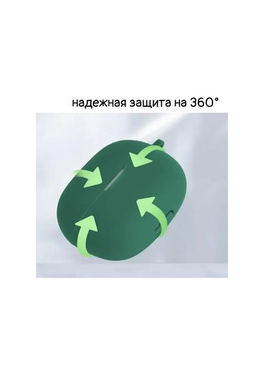 Maestro Store Xiaomi Redmi Buds 5 Pro Silikon Kılıf 260084457 Koyu Yeşil