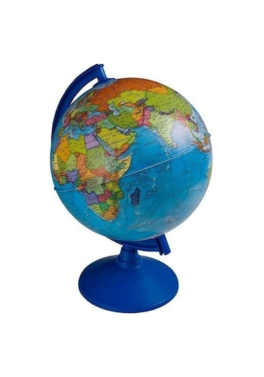 Gürbüz Işıksız Siyasi Küre Harita 26 CM