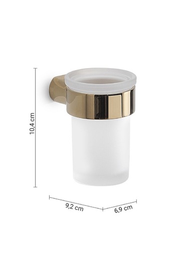 Pirenei Duvara Monte Diş Fırçalık - Altın