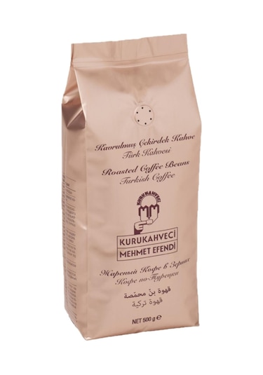 Mehmet Efendi Kavrulmuş Çekirdek Türk Kahve 500 Gr X 2 Adet Çekirdek Kahve