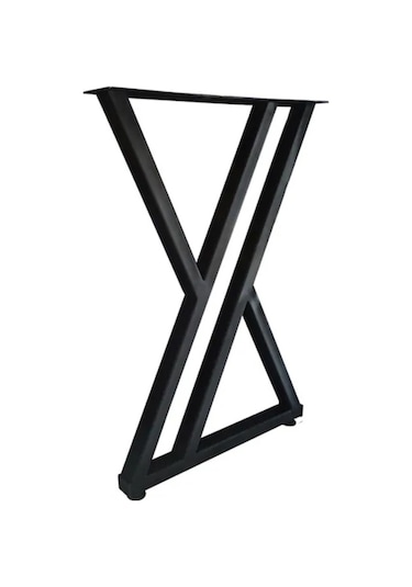 Metal Masa Ayağı 1,5mm Kalınlık 52x72cm Bingolu Metal Ayak Takımı