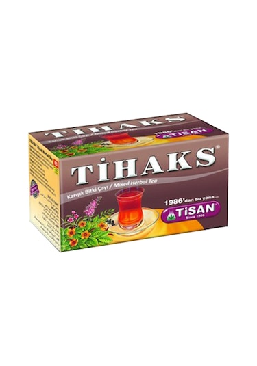 Tisan Tihaks Karışık Bitki Süzen Poşet Çay 20 x 2.5 G