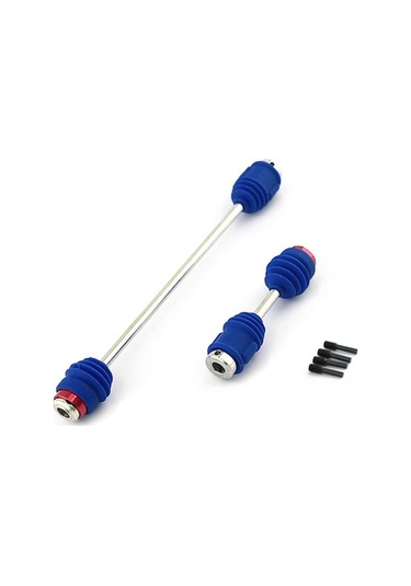 Traxxas E-maxx 1/10 Rc Araç İçin Çelik Merkez Şaft Takımı Mavi, 2 Parça