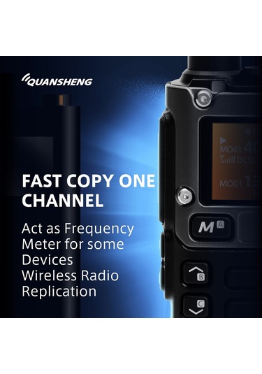 Jokmae Quansheng Uv-k58 Çift Yönlü Radyo, Uhf/vhf Am/fm, 200 Kanal, 4w Güç, Type-c, Uzun Menzil İletişim, Dış Mekan/iş Kullanım