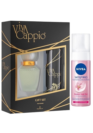 Viva Classic Kadın Parfüm Seti + Nıvea Yüz Temizleme Köpüğü 150ml