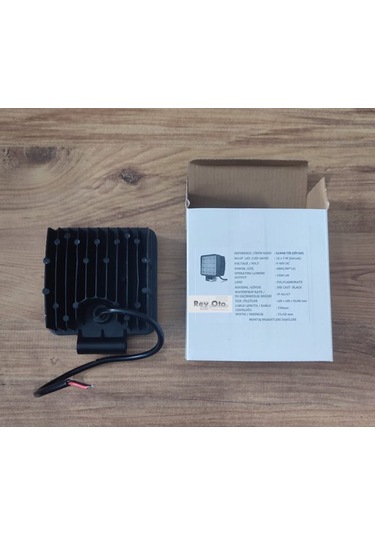 2 Adet 16 Led Kare 9-48 Volt 48 Watt Ip67 Çalışma Lambası