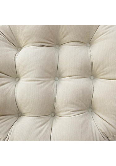 Suntek Büyük Koltuk Minderi 55cmx55cm Ofis Koltuğu Bej Için