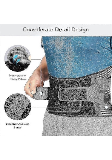 Tıbbi Sırt Bel Destek Kemeri Bel Ortopedik Korsesi - Ağrıyı Giderme Ve Duruş İyileştirmede Etkili